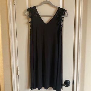 Loft Little Black Dress Size Small